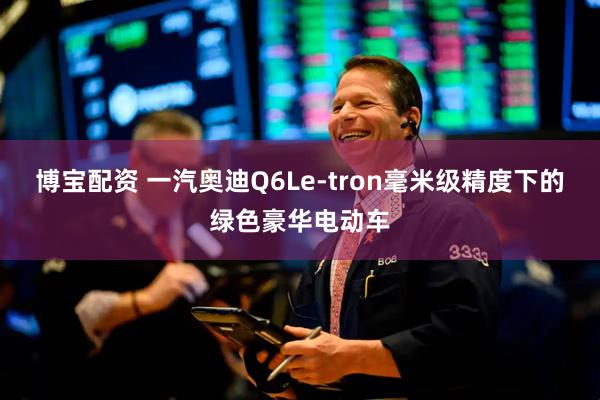 博宝配资 一汽奥迪Q6Le-tron毫米级精度下的绿色豪华电动车